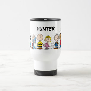 Peanuts Gang Group Lineup   Jouw namen toevoegen Reisbeker