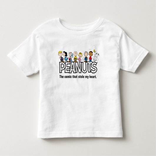 Peanuts Gang Group Lineup Kinder Shirts (Voorkant)