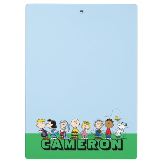 Peanuts Gang Group Lineup Klembord (Achterkant)