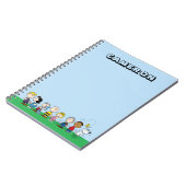 Peanuts Gang Group Lineup Notitieboek (Linkerzijde)