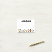 Peanuts Gang Group Lineup Post-it® Notes (Op bureau)