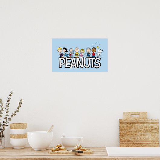 Peanuts Gang Group Lineup Poster (Keuken)