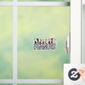 Peanuts Gang Group Lineup Raamsticker (Huis)