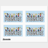 Peanuts Gang Group Lineup Rechthoekige Sticker (Vel)