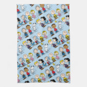 Peanuts Gang Group Lineup Theedoek (Verticaal)