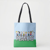 Peanuts Gang Group Lineup Tote Bag (Voorkant)