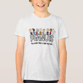 Peanuts Gang Group Lineup Tri-Blend Shirt (Voorkant)