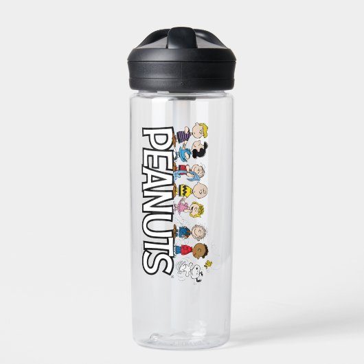 Peanuts Gang Group Lineup Waterfles (Voorkant)