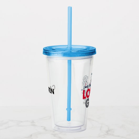 Peanuts Gang - hou van het spel Acryl Drinkbeker (Rechts)