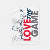 Peanuts Gang - hou van het spel Fleece Deken (Voorkant)