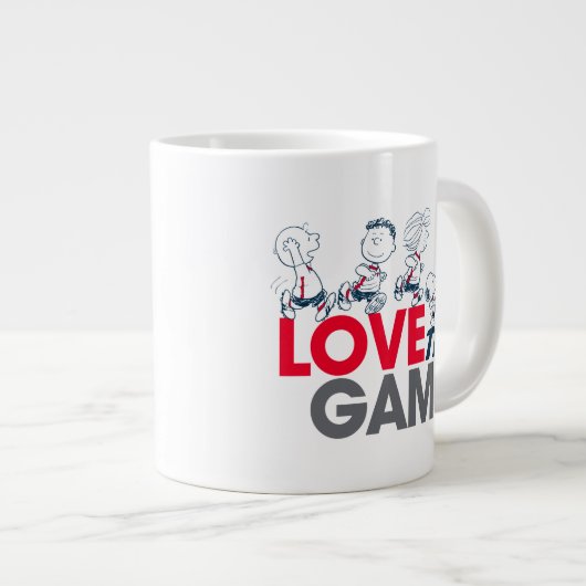 Peanuts Gang - hou van het spel Grote Koffiekop (Voorkant rechts)