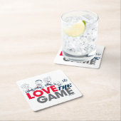 Peanuts Gang - hou van het spel Kartonnen Onderzetters (Insitu)