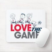 Peanuts Gang - hou van het spel Muismat (Met muis)