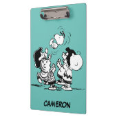 Peanuts Gang Lifting Snoopy Klembord (Links)