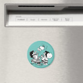 Peanuts Gang Lifting Snoopy Magneet (Insitu (Vaatwasser))
