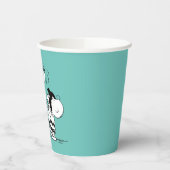 Peanuts Gang Lifting Snoopy Papieren Bekers (Links)