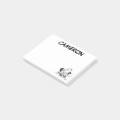 Peanuts Gang Lifting Snoopy Post-it® Notes (Schuin)