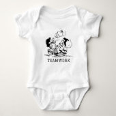 Peanuts Gang Lifting Snoopy Romper (Voorkant)