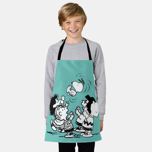 Peanuts Gang Lifting Snoopy Schort (Gedragen)