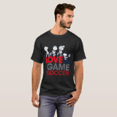 Peanuts Gang Love The Game T-shirt (Voorkant volledig)