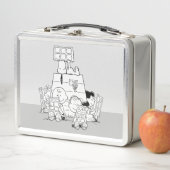 Peanuts Gang Reading Comics (In situ)