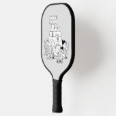 Peanuts Gang Reading Comics Pickleball Paddle (Links)