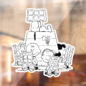 Peanuts Gang Reading Comics Raamsticker (Vel 2)