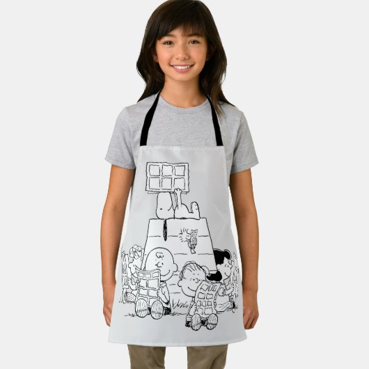 Peanuts Gang Reading Comics Schort (Insitu)