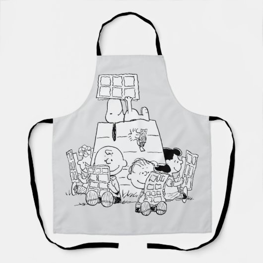 Peanuts Gang Reading Comics Schort (Voorkant)