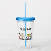 Peanuts Gang Sitting Together Acryl Drinkbeker (Voorkant)
