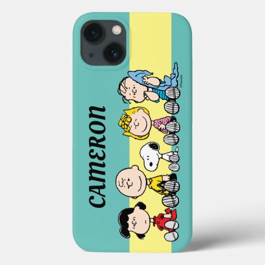 Peanuts Gang Sitting Together Case-Mate iPhone Case (Achterkant)