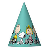 Peanuts Gang Sitting Together Feesthoedjes (Voorkant)