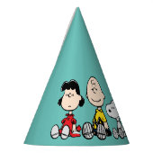 Peanuts Gang Sitting Together Feesthoedjes (Links)