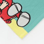 Peanuts Gang Sitting Together Fleece Deken (Hoek)