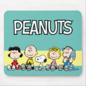 Peanuts Gang Sitting Together Muismat (Voorkant)
