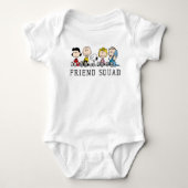 Peanuts Gang Sitting Together Romper (Voorkant)