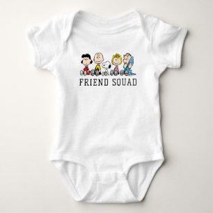 Peanuts Gang Sitting Together Romper