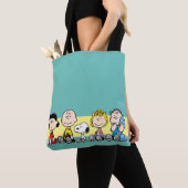 Peanuts Gang Sitting Together Tote Bag (Dichtbij)