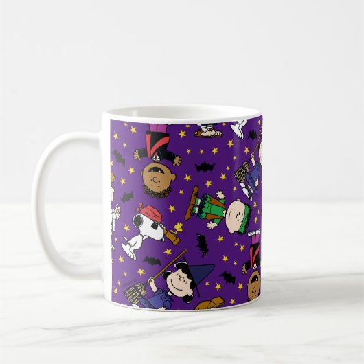 Peanuts | Gelukkig Halloween patroon Koffiemok (Links)