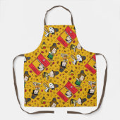 Peanuts | Gelukkig Thanksgiving Patroon Schort (Voorkant)