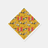 Peanuts | Gelukkig Thanksgiving Patroon Servet (Hoek)