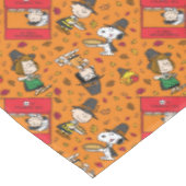 Peanuts | Gelukkig Thanksgiving Patroon Tafelkleed (Gekanteld)