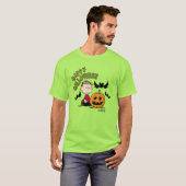 Peanuts | Gelukkige Halloween Linus T-shirt (Voorkant volledig)