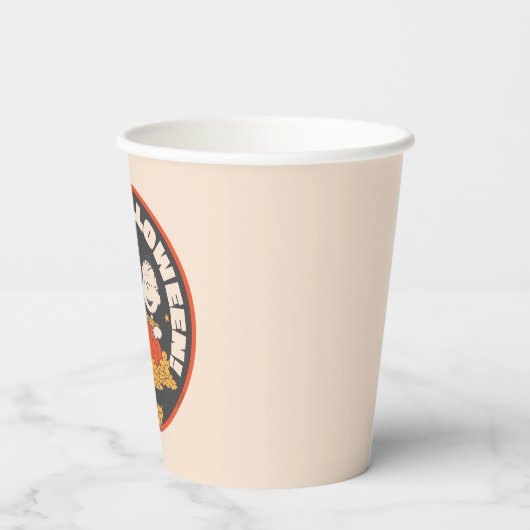 Peanuts | Gelukkige Halloween Sally & Linus Papieren Bekers (Achterkant)