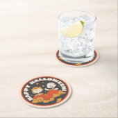 Peanuts | Gelukkige Halloween Sally & Linus Ronde Kartonnen Onderzetter (Insitu)