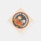 Peanuts | Gelukkige Halloween Sally & Linus Servet (Hoek)