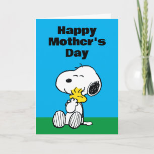 Peanuts Gelukkige Moederdag Knuffel Feestdagen Kaart