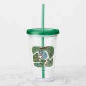 Peanuts | Genesteld in de bergen Camping Acryl Drinkbeker (Voorkant)