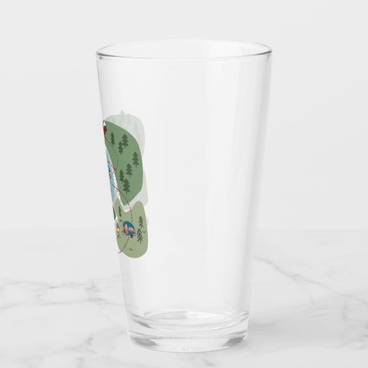 Peanuts | Genesteld in de bergen Camping Glas (Links)