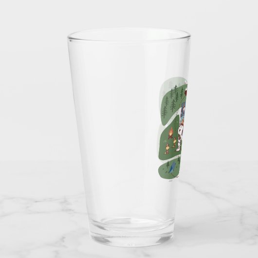 Peanuts | Genesteld in de bergen Camping Glas (Rechts)